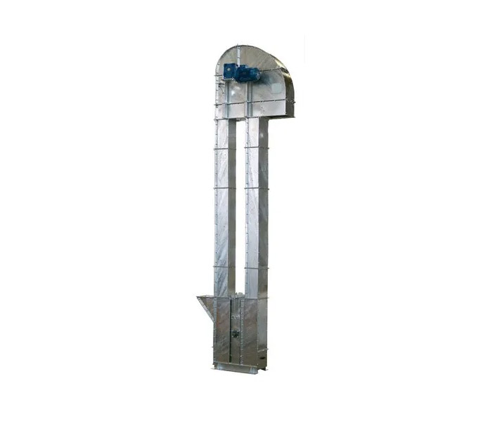 Bucket elevator for pharmaceutical raw materials