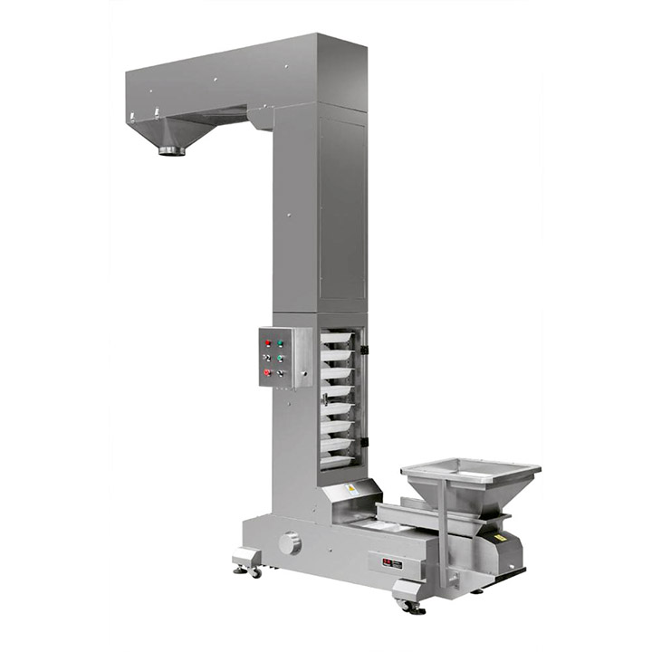 Bucket Elevator With Hopper Feeder
